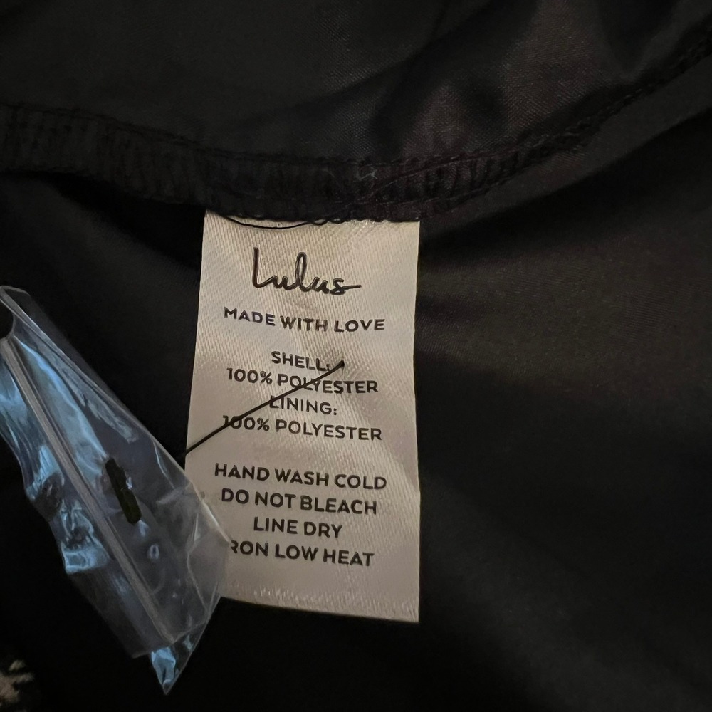 Lulus Plaid To Be Yours Brown Pinafore Mini Dress Medium Square Neck Fall‎ - Picture 6 of 6